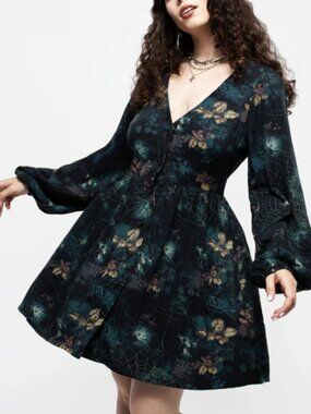 Blackthorn Button Up Mini Dress - 4